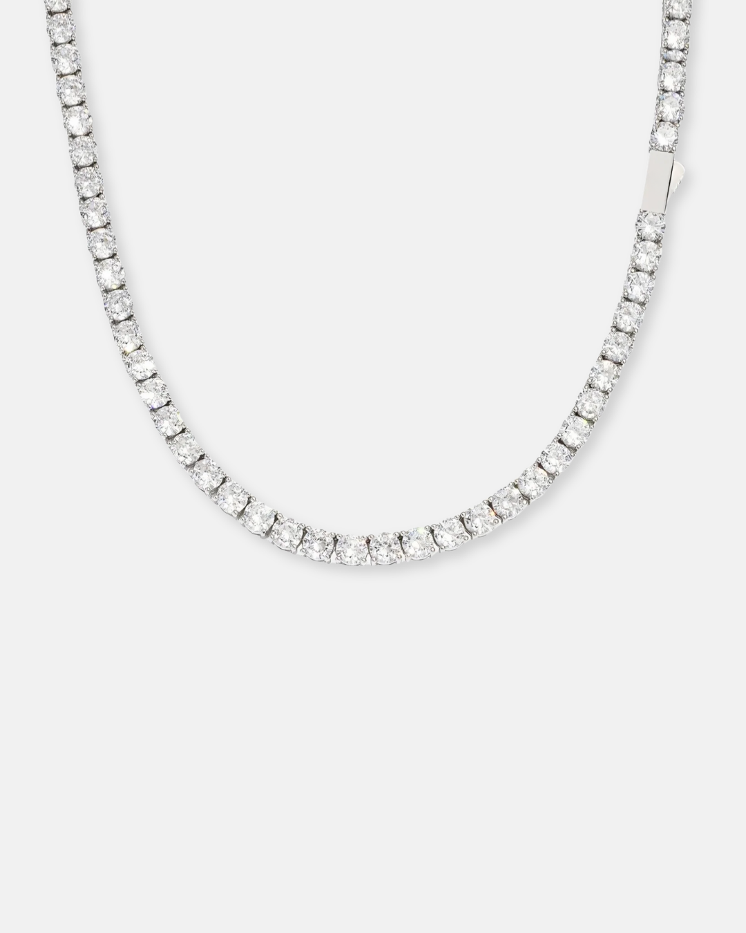 Tennis Necklace | Titanium Steel