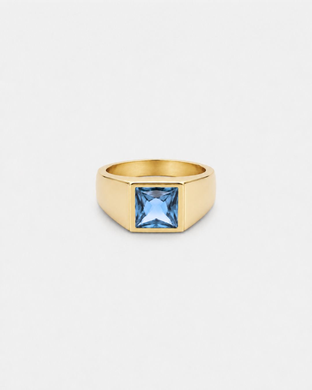 Aquamarine Ring | Gold