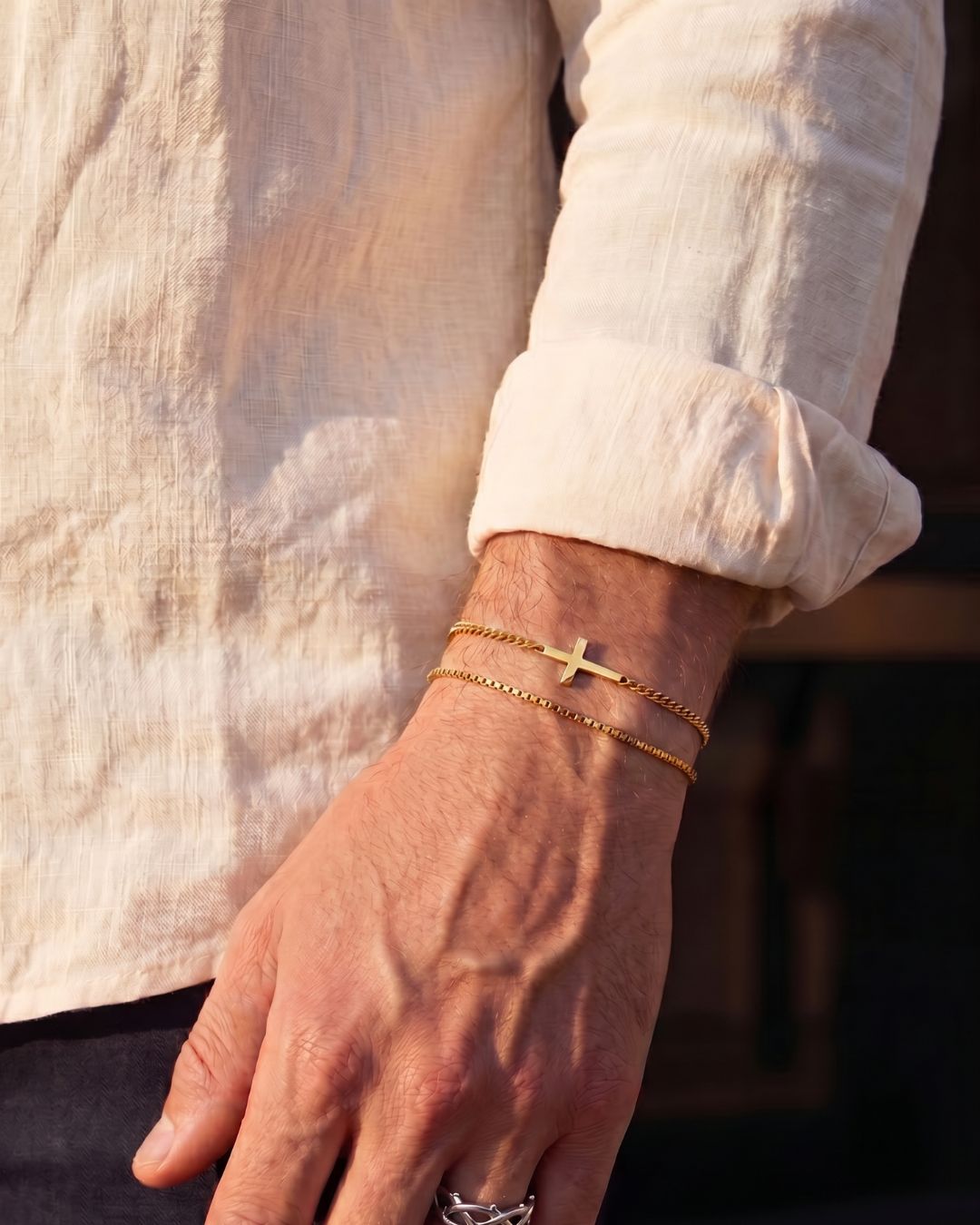 Box Bracelet | 18K Gold