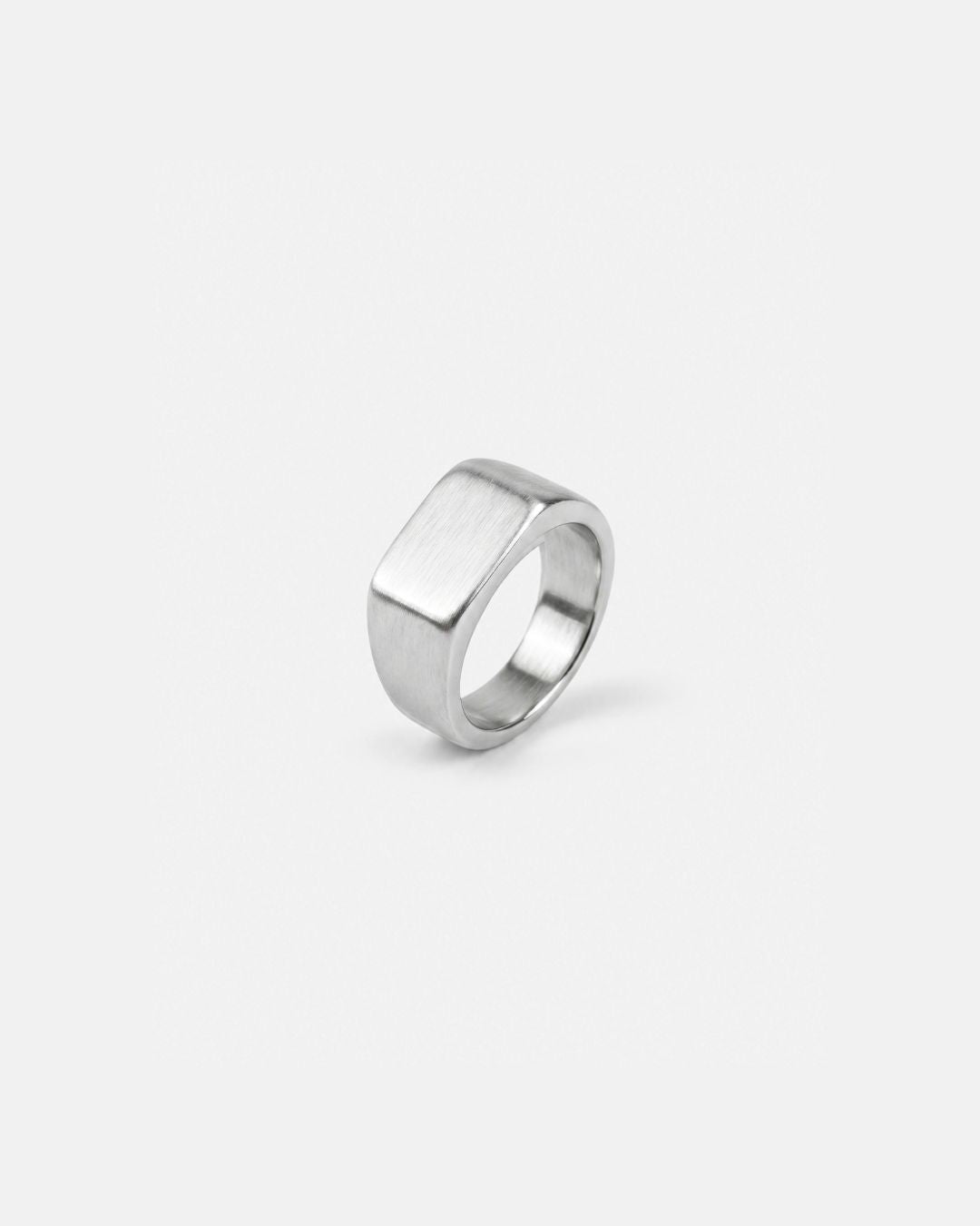 Brushed Bar Ring | Silver