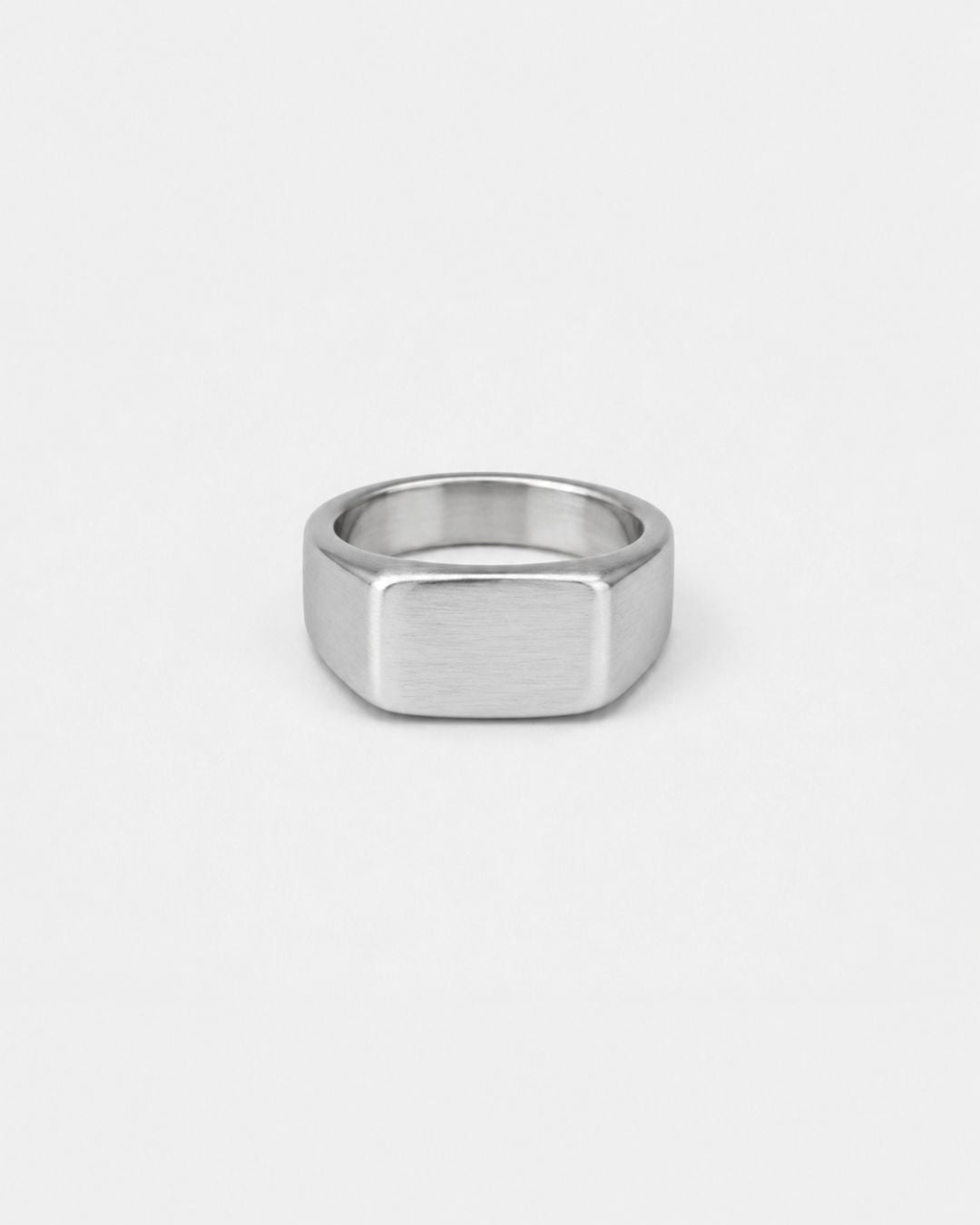 Brushed Bar Ring | Silver