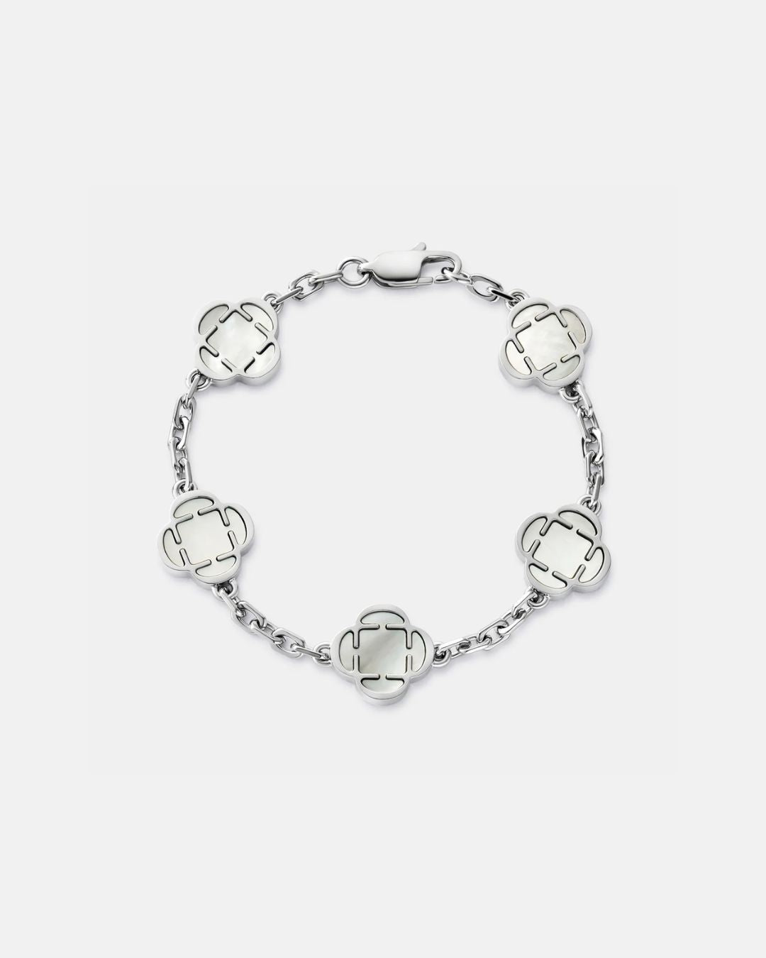 Charm Bracelet | Nacre Silver
