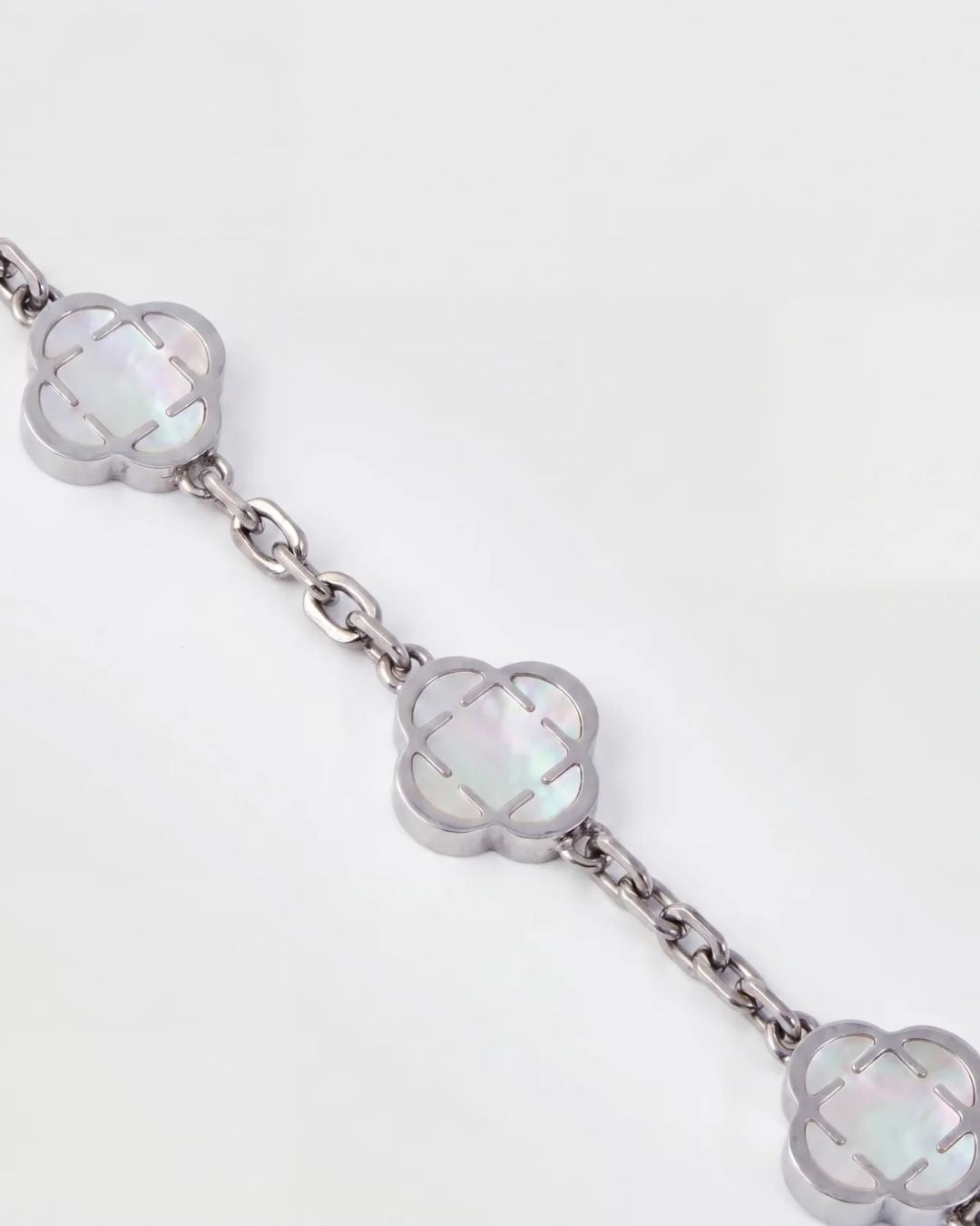Charm Bracelet | Nacre Silver