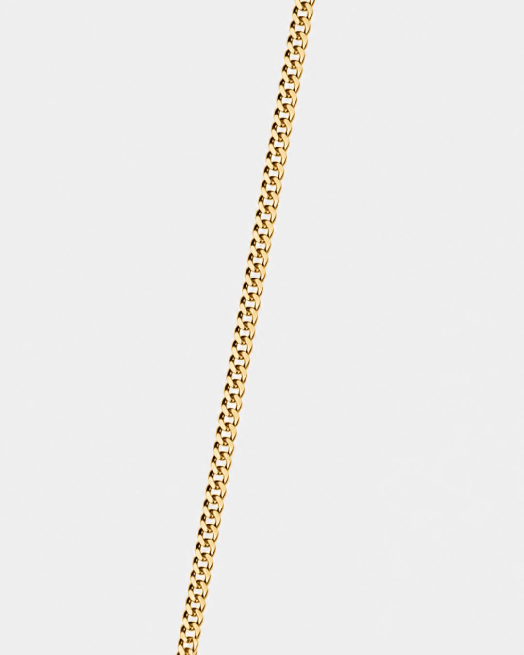 Charm Necklace | Onyx Black Gold