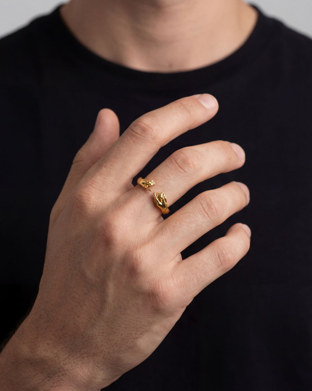 Creation Of Adam Ring I Gold