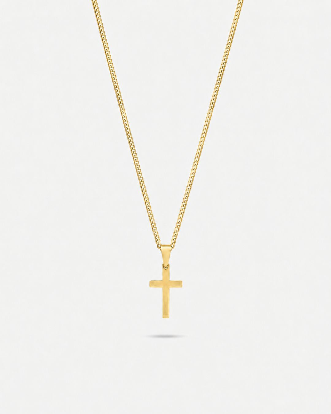 Cross Necklace | Gold