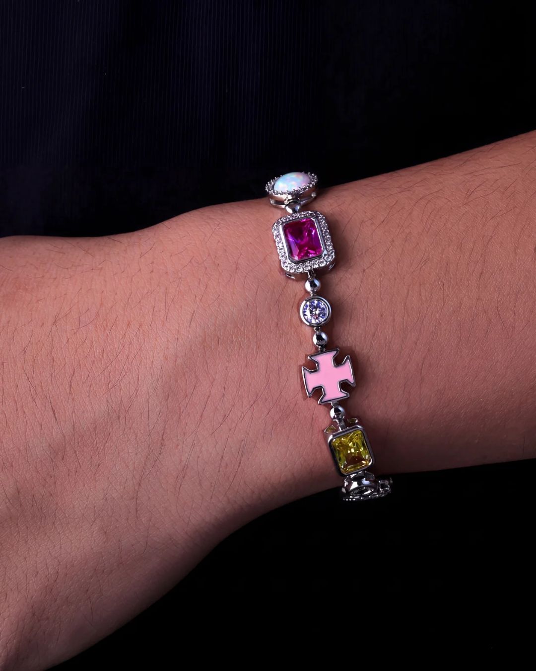 Gemstone Bracelet I Silver