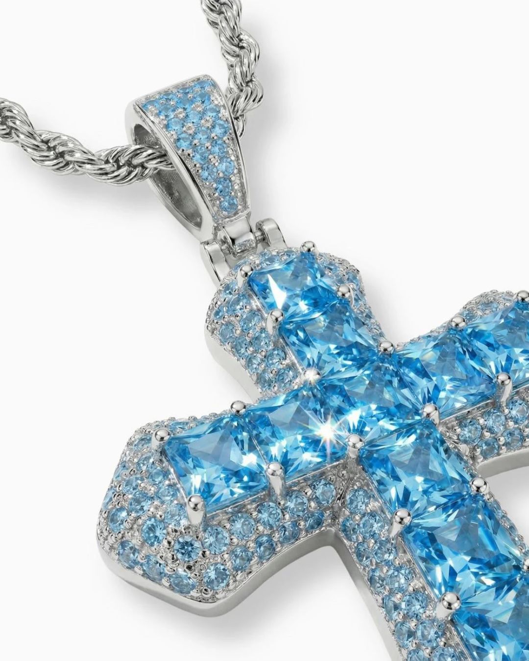 Iced Cross Necklace