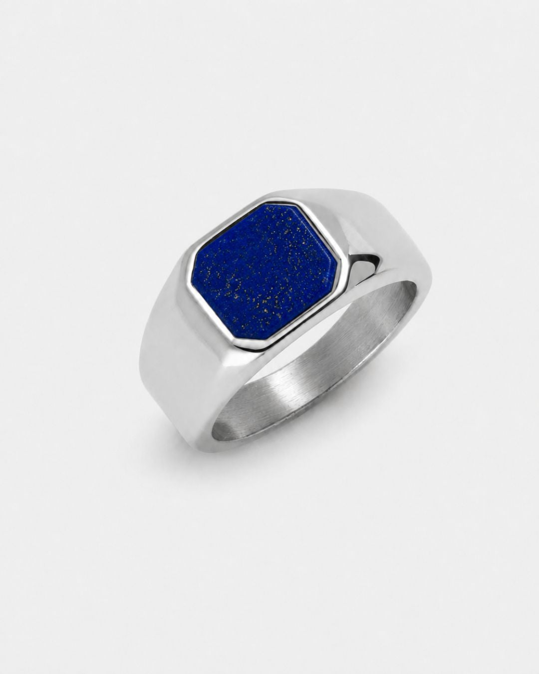Lapis Lazuli Signet Ring | Silver