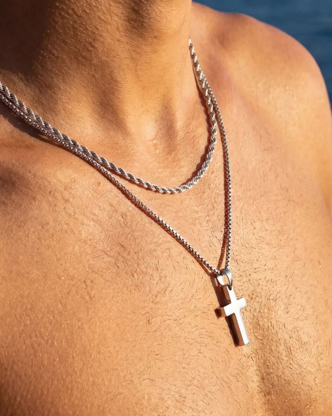 Minimal Cross x Tresse Acier Bundle | Silver