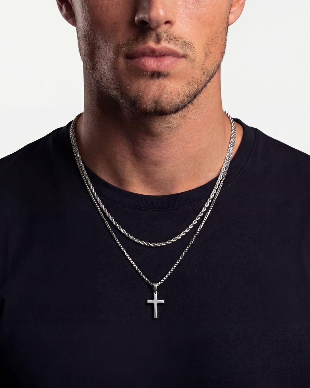 Minimal Cross x Tresse Acier Bundle | Silver