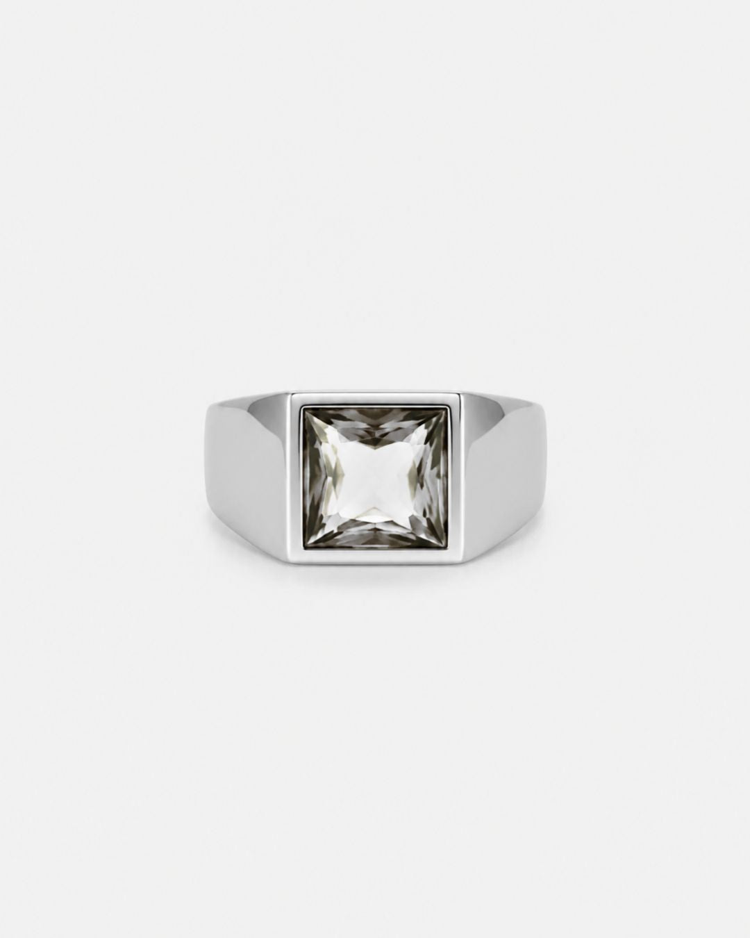 Moissanite Ring | Titanium Steel