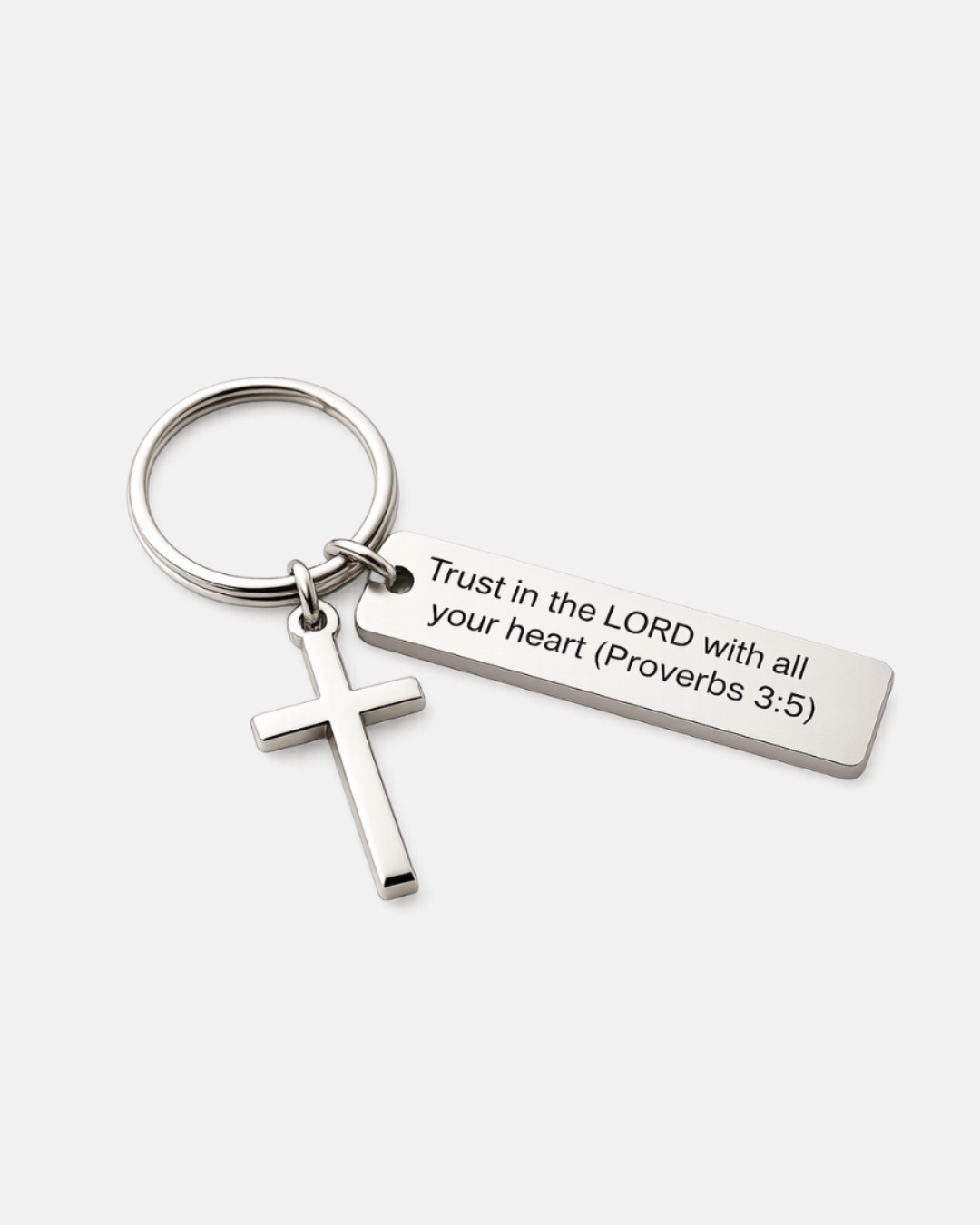 Keychain (Proverbs 3:5)