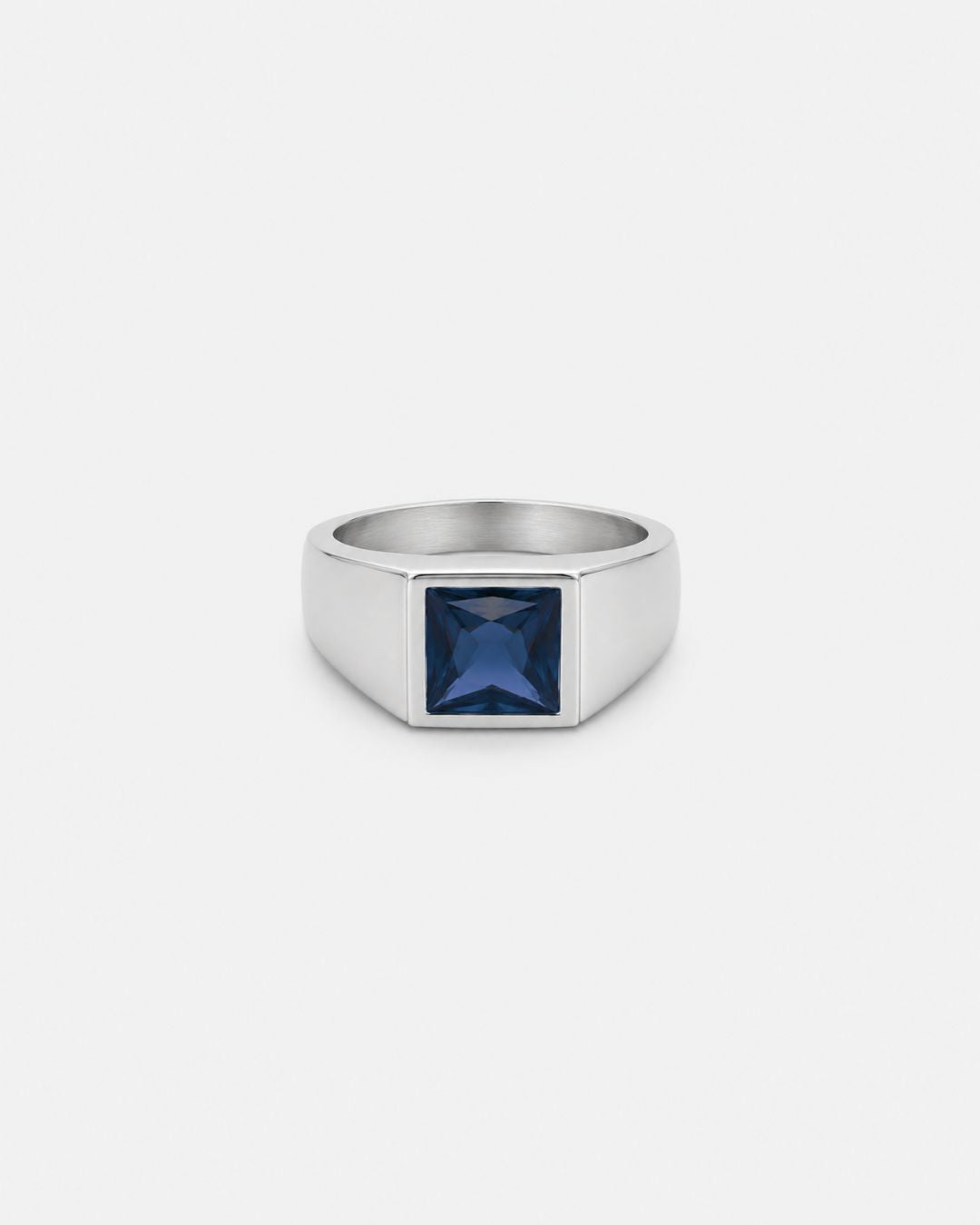 Sapphire Ring | Titanium Steel