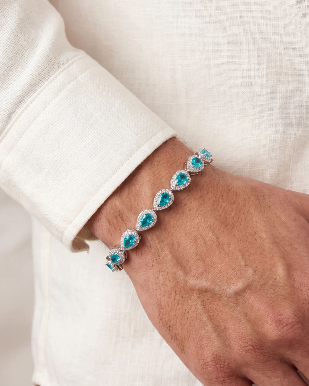 Teardrop Bracelet | Turquoise