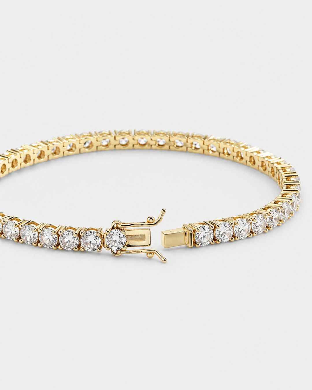 Tennis Bracelet | Gold 3mm