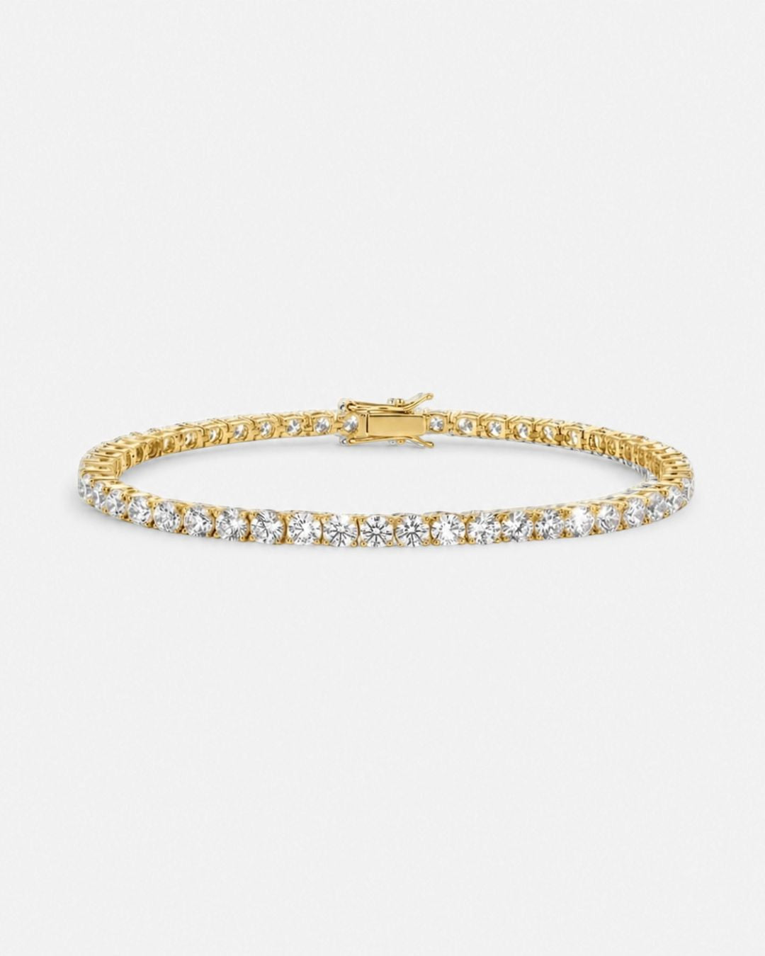 Tennis Bracelet | Gold 3mm