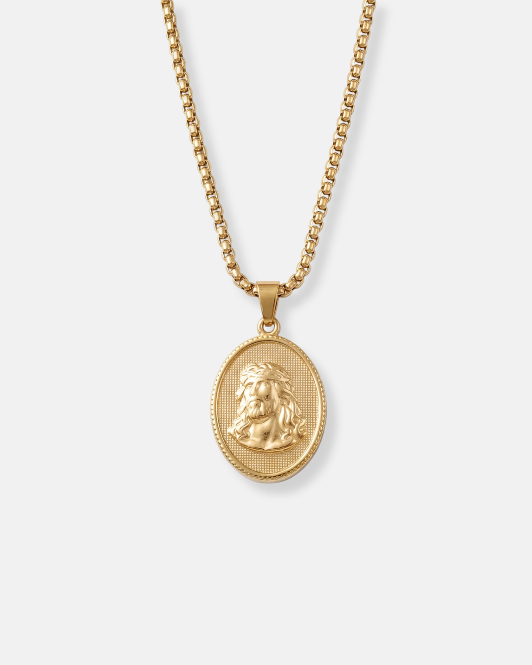 The King Pendant Necklace | Gold