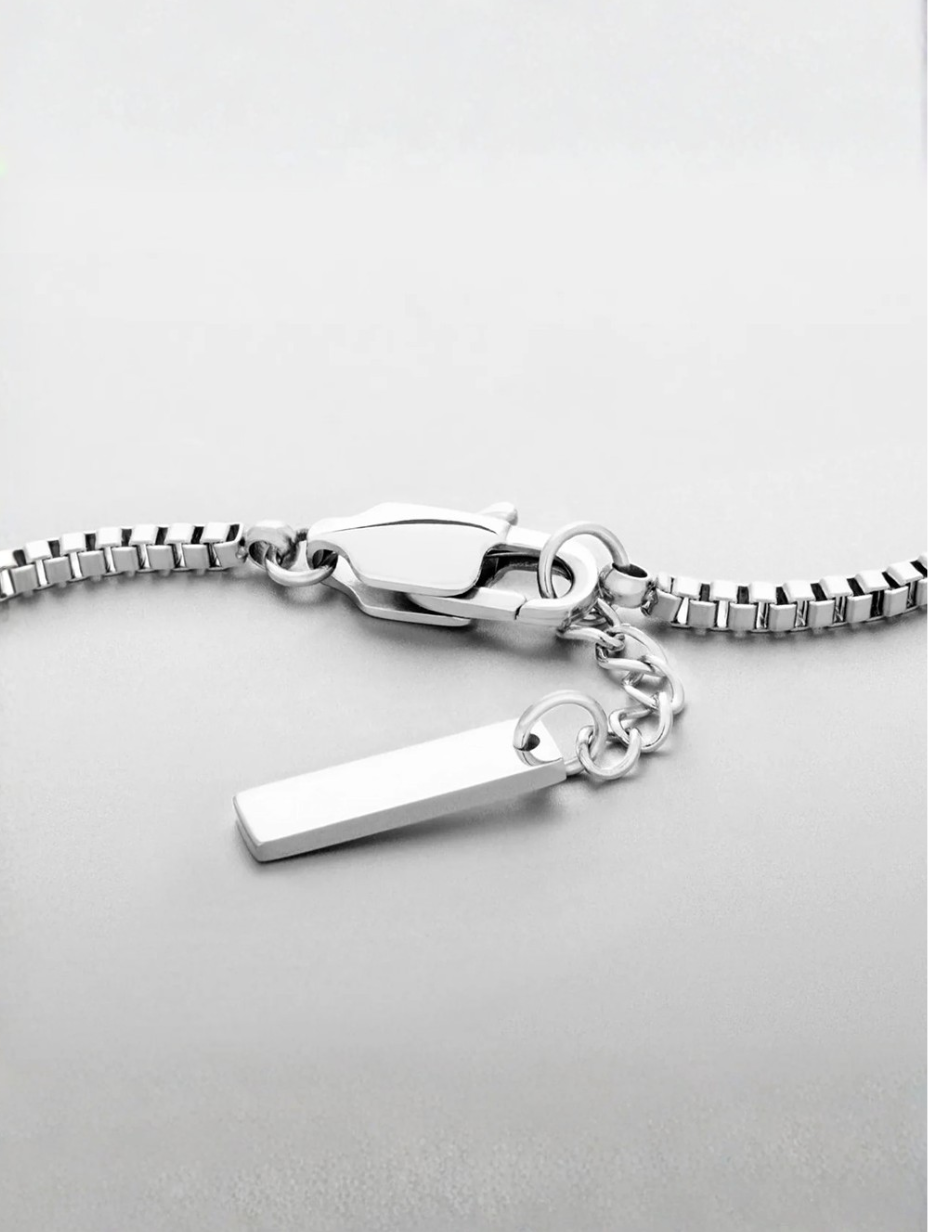 Box Bracelet | Platinum