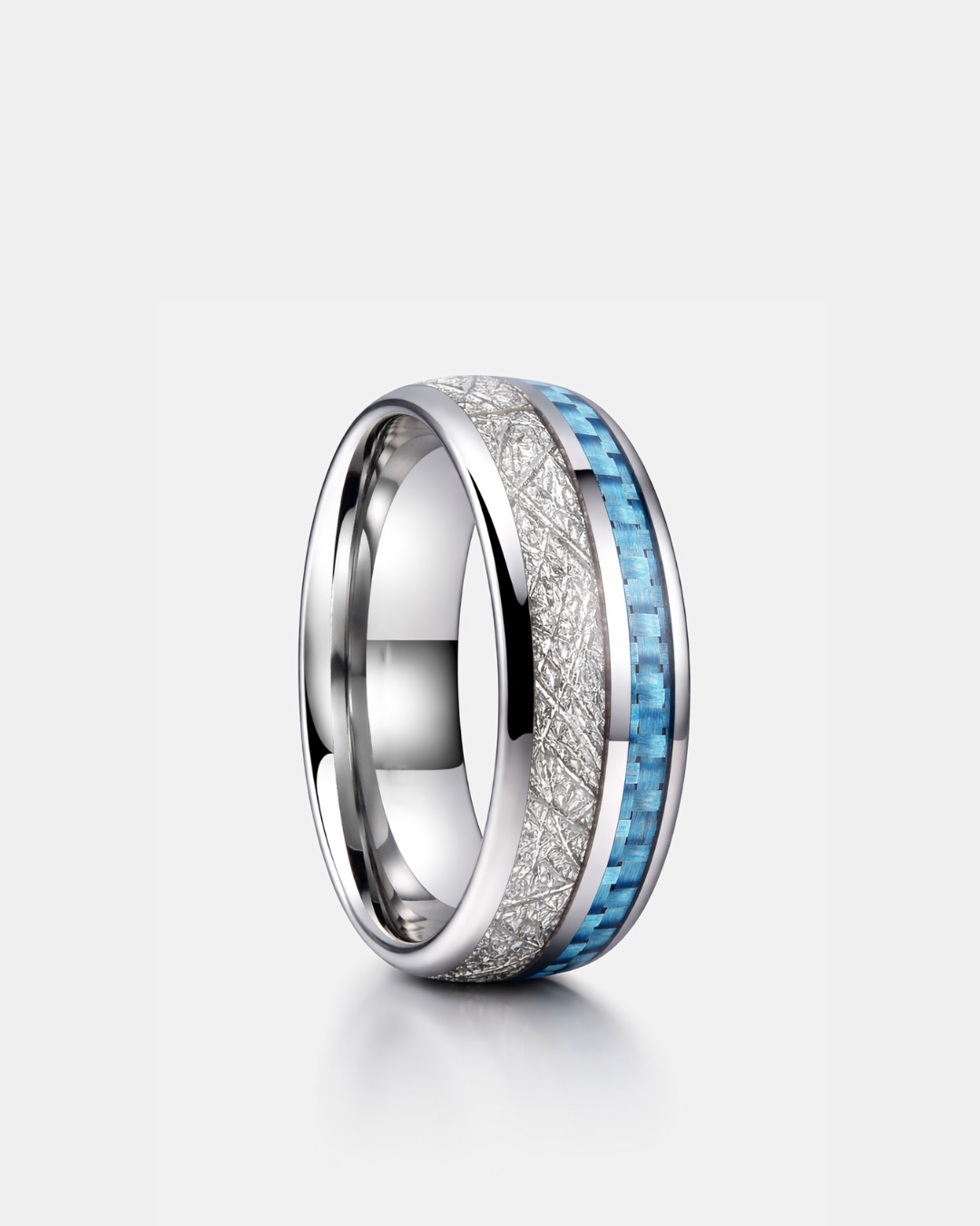 Duo Marée Ring | Blue Carbon