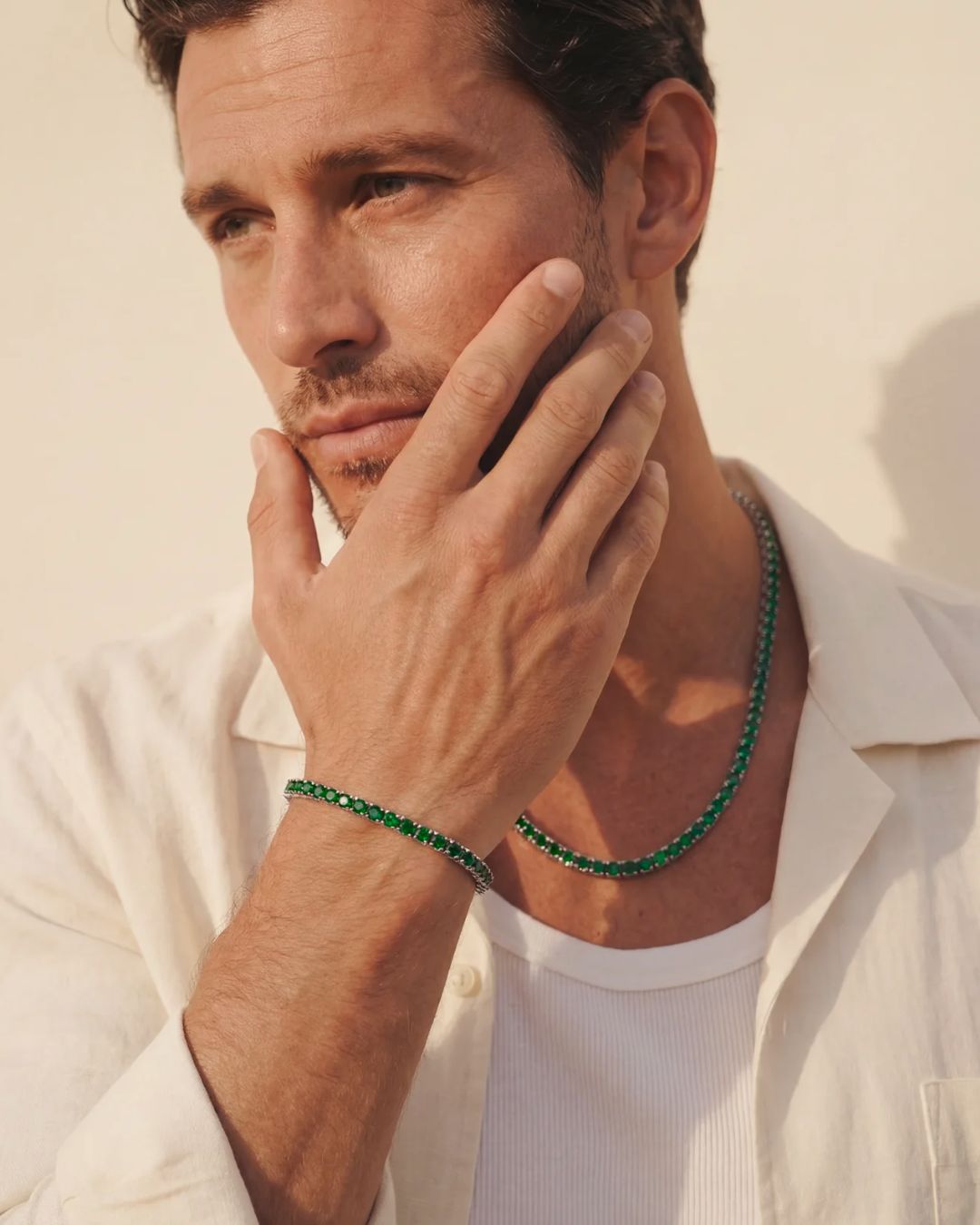 Tennis Set I Emerald Green