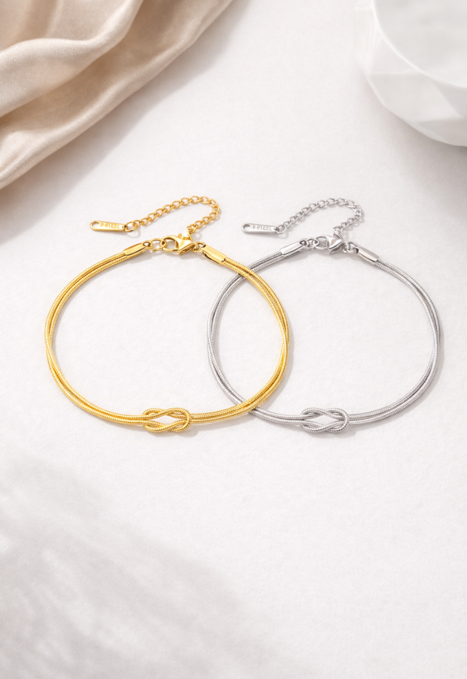 Infinity Bracelet | Platinum