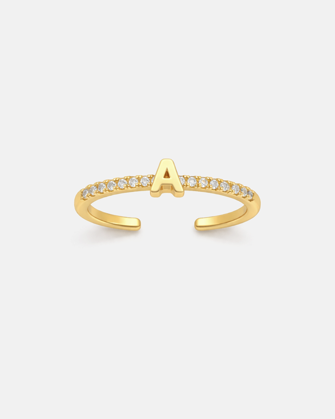 Initial Ring | Gold