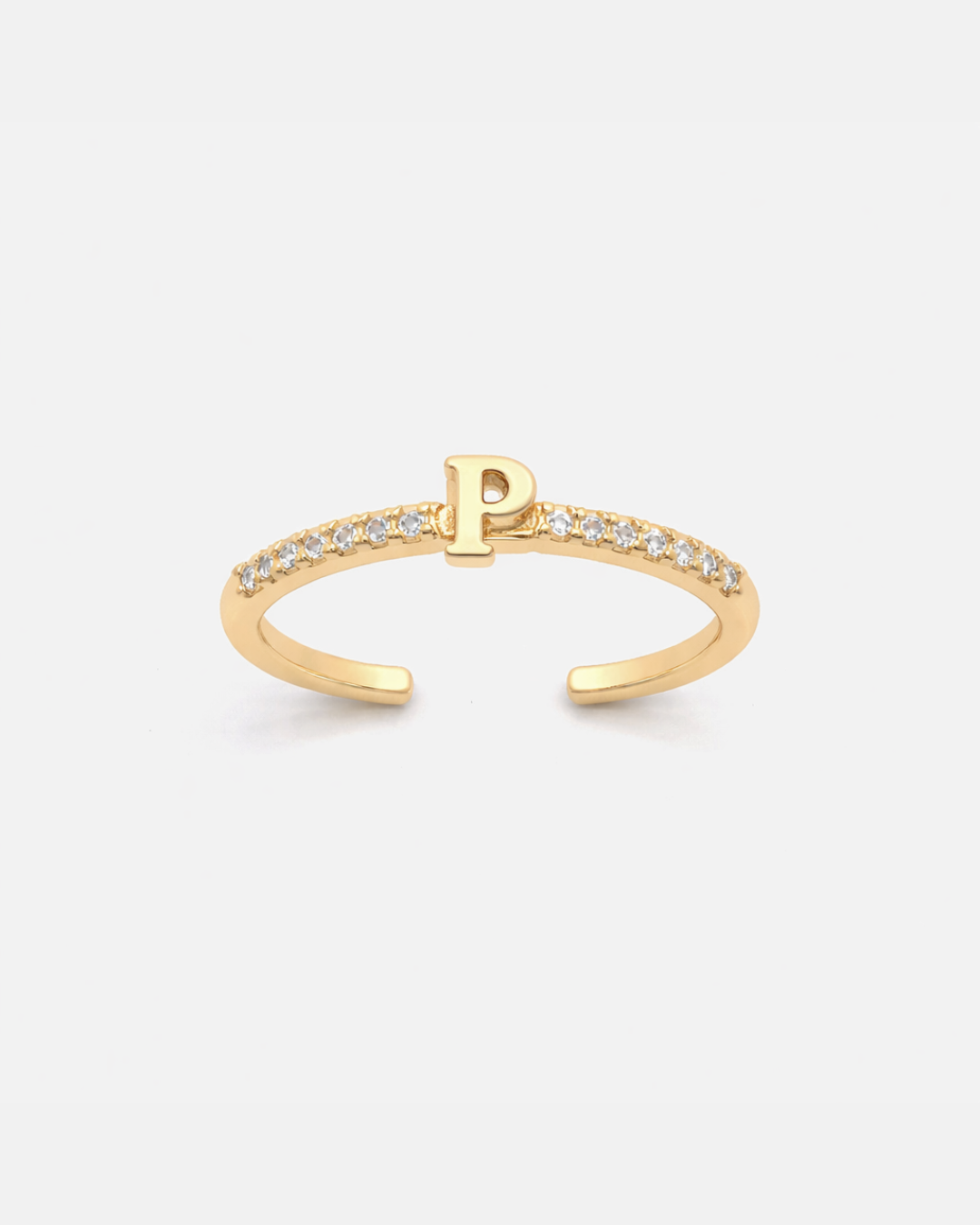 Initial Ring | Gold