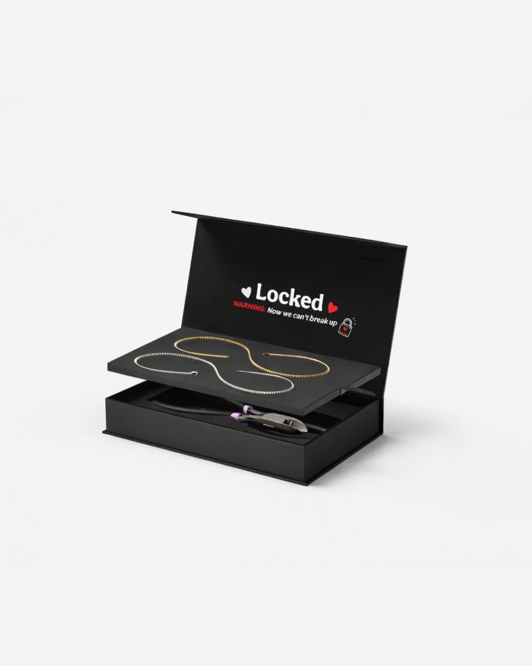 Permanent Bracelet Set Silver & Gold | Couple Set