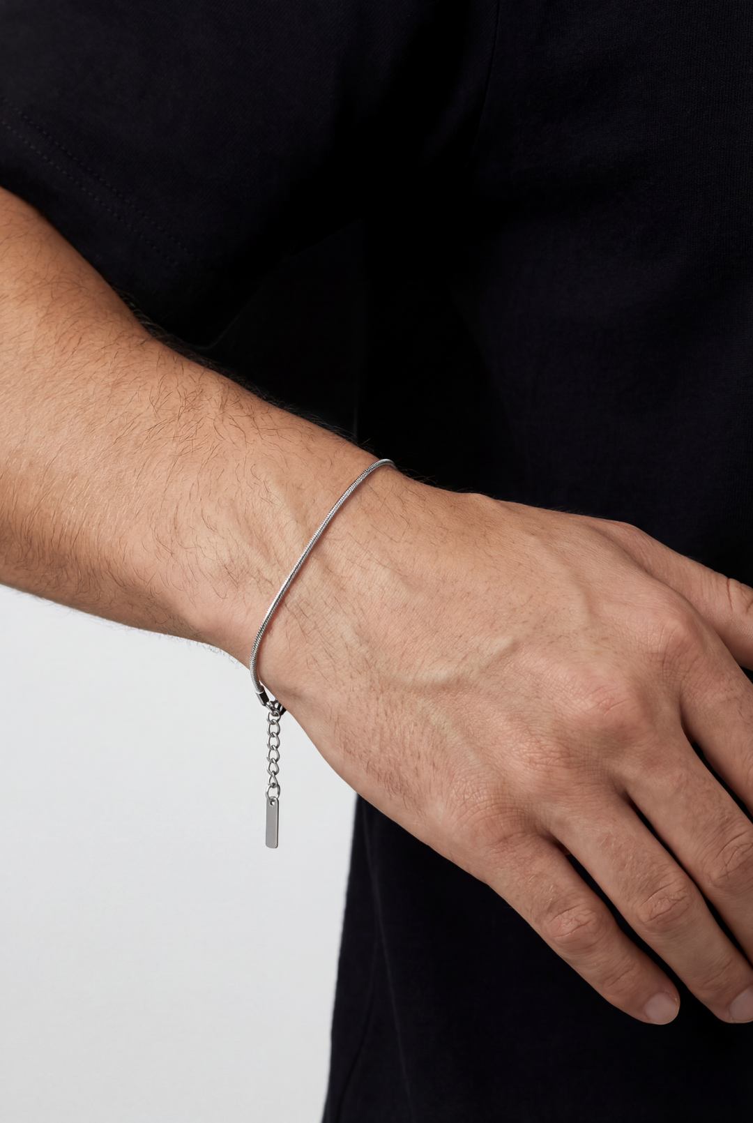 Serpenté Fine Bracelet | Silver