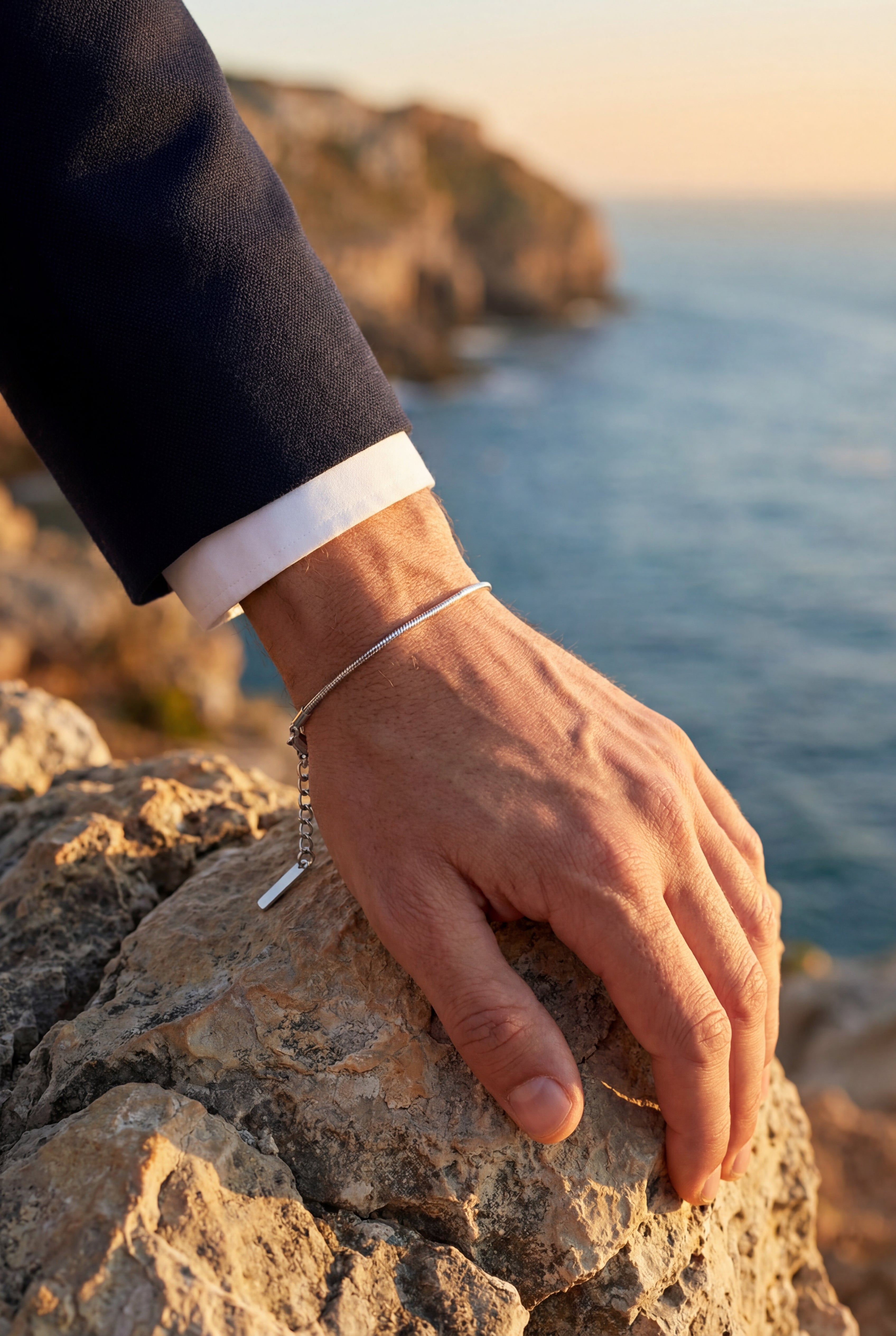 Serpenté Fine Bracelet | Silver