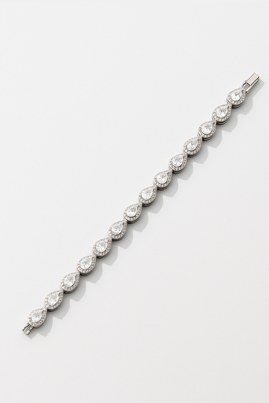 Teardrop Bracelet | Quartz