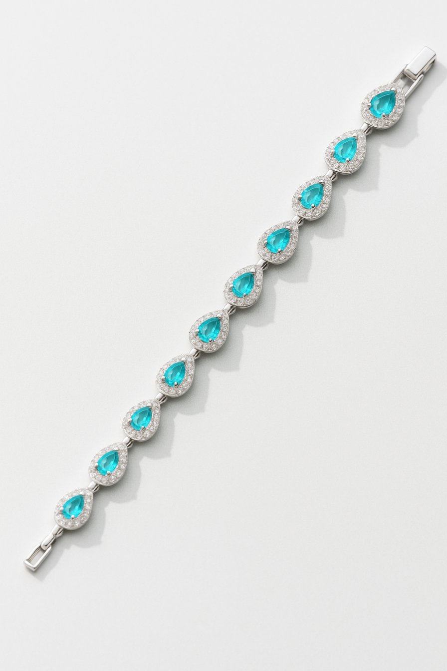 Teardrop Bracelet | Turquoise