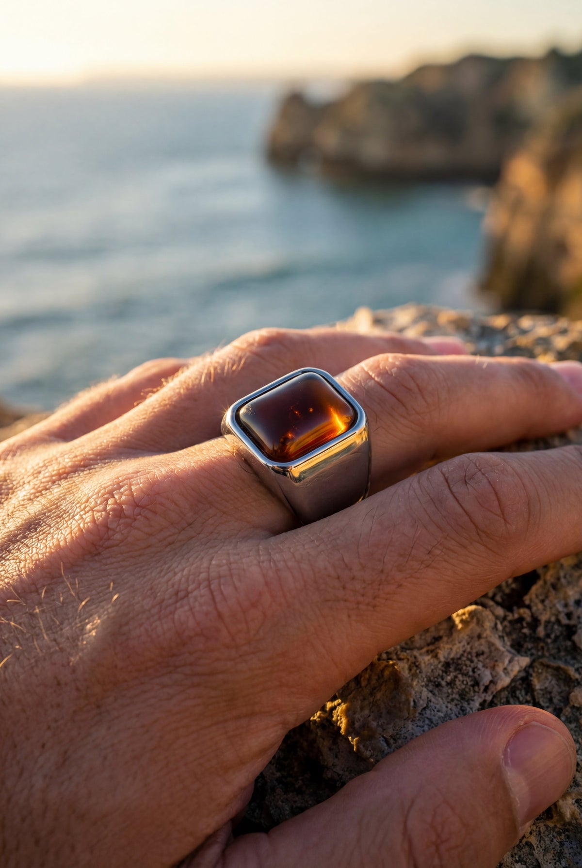 Terra Signet Ring | Tiger’s Eye