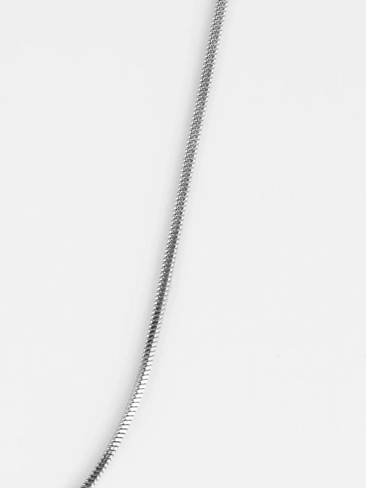 Vento Flat Necklace | Silver