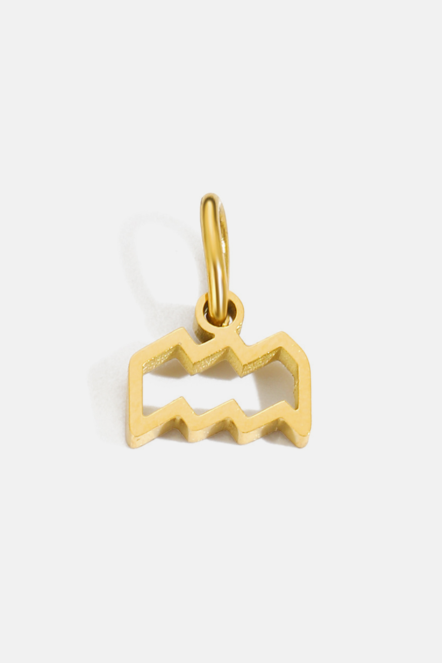 Zodiac Sign Pendant 18K Gold
