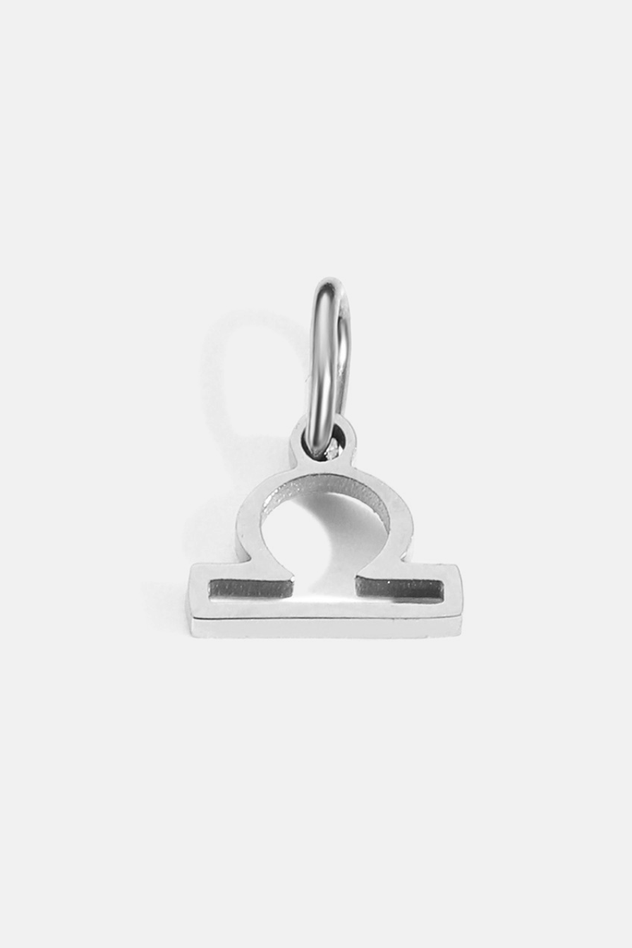Zodiac Sign Pendant Silver