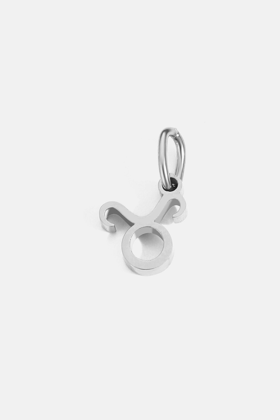 Zodiac Sign Pendant Silver