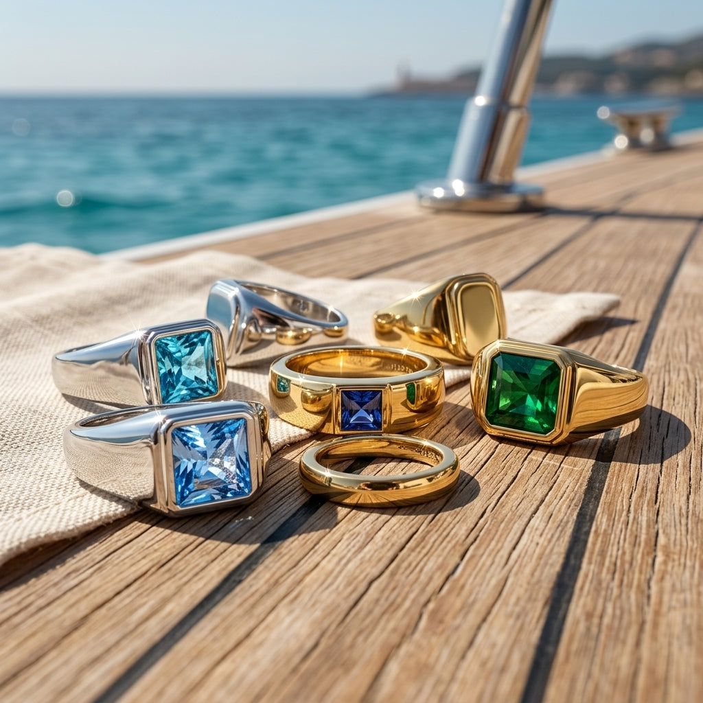 Men Gemstone Rings