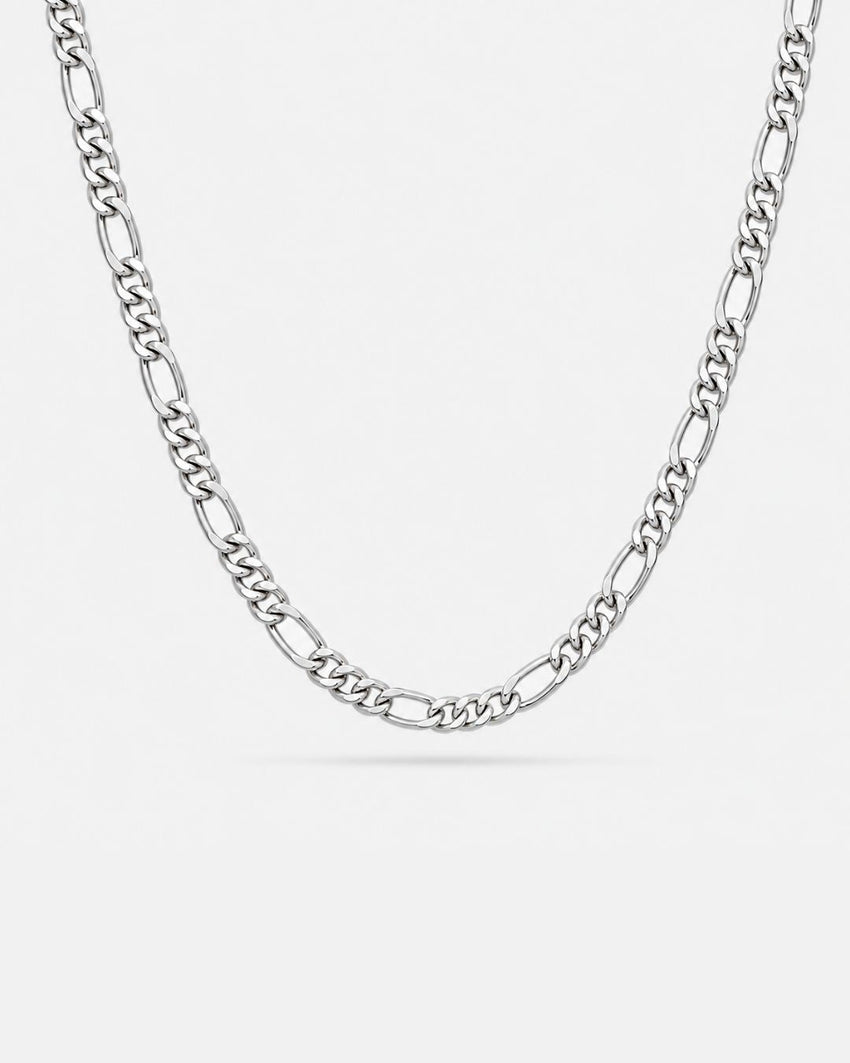 Figaro Chain 6mm | Silver