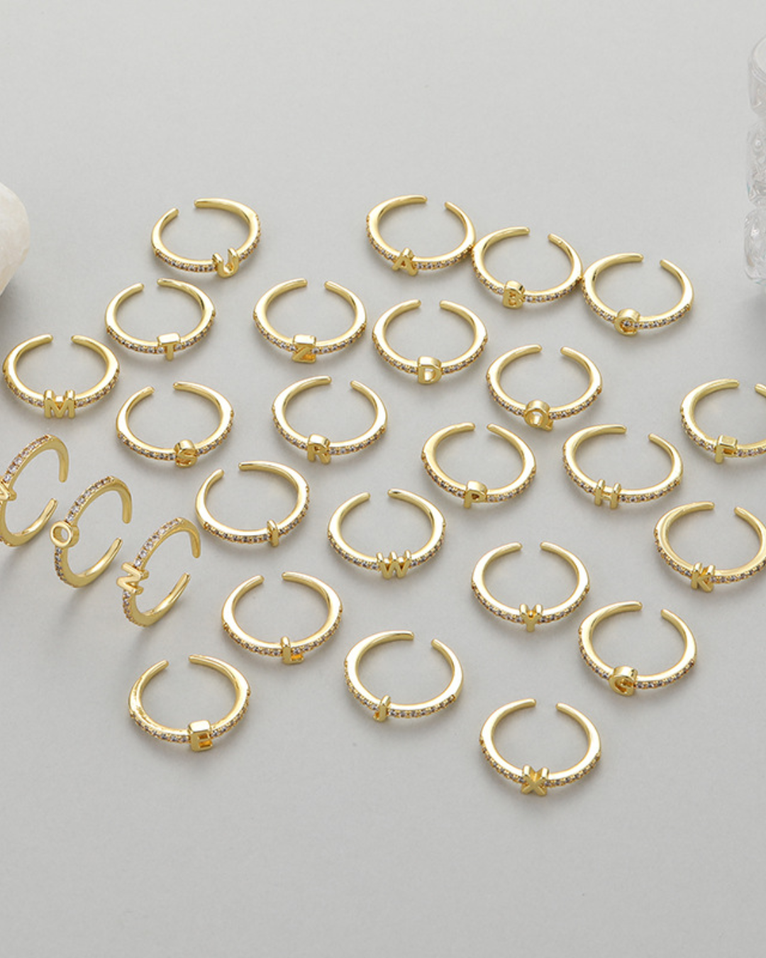 Initial Ring | Gold