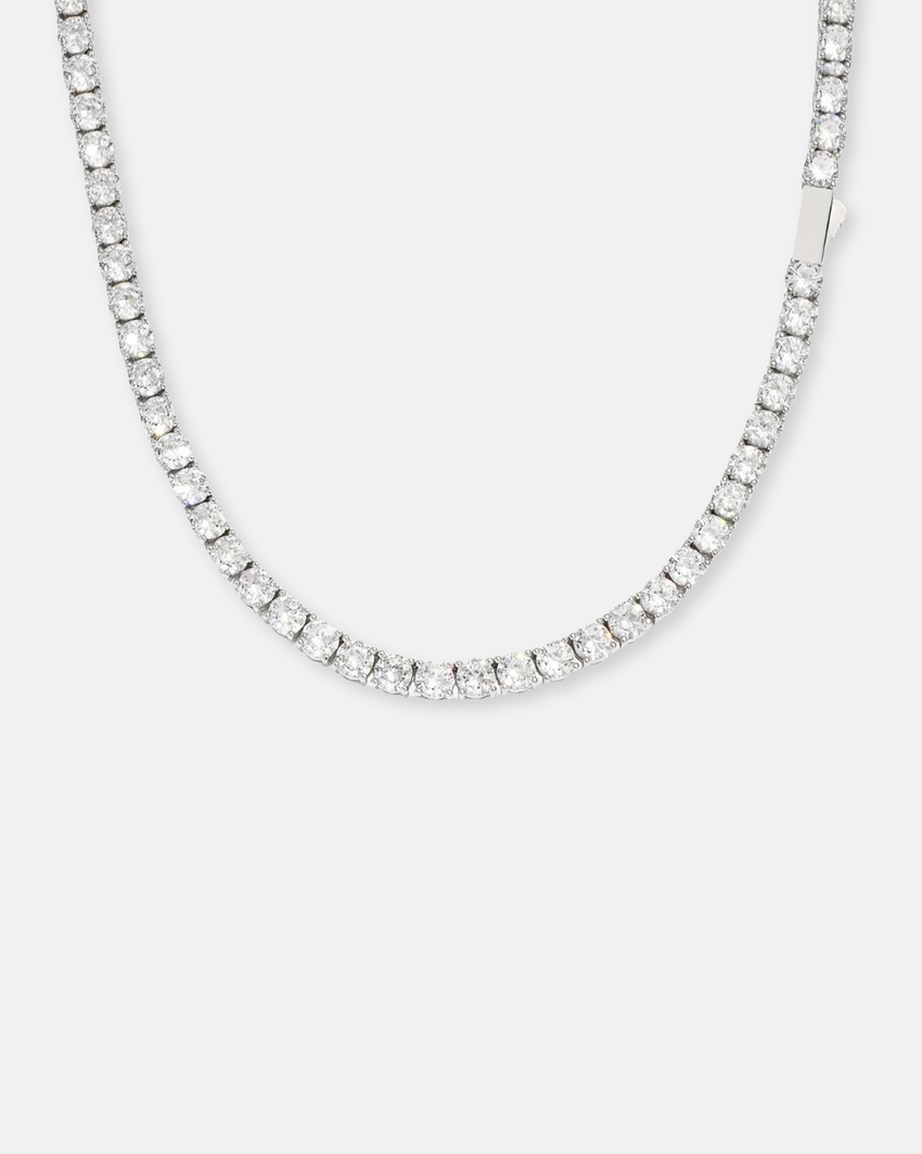 Tennis Necklace | Titanium Steel