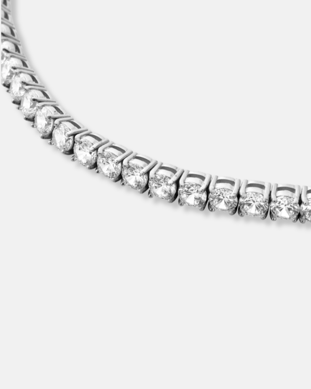 Tennis Necklace | Titanium Steel