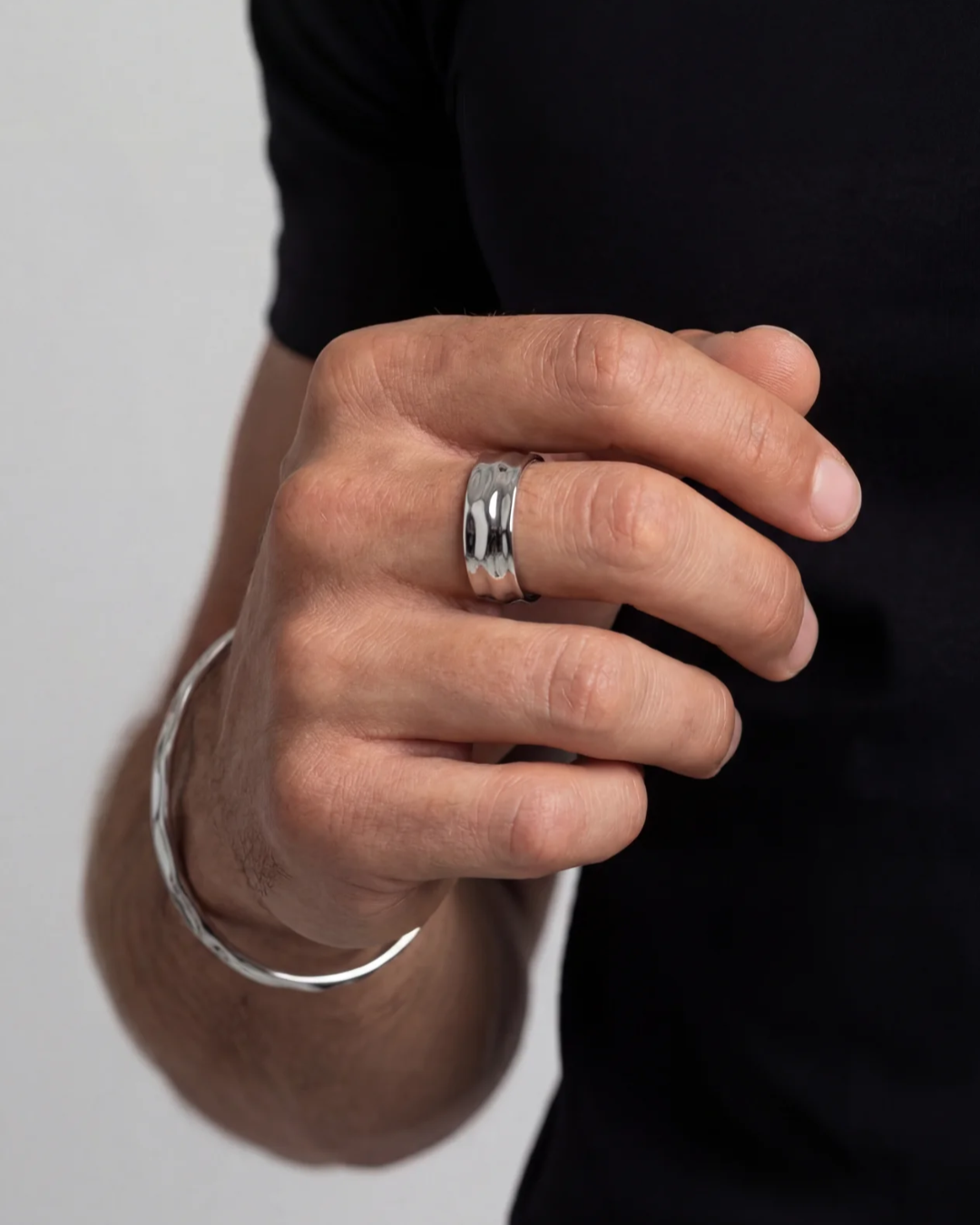 Ocean Ring | Platinum Plated