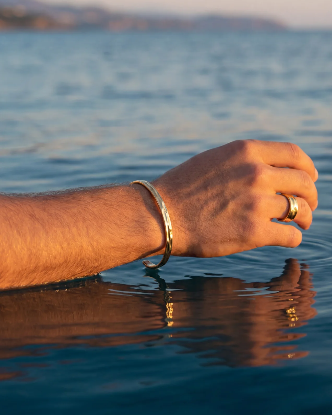 Ocean Ring | 18K Gold Plated