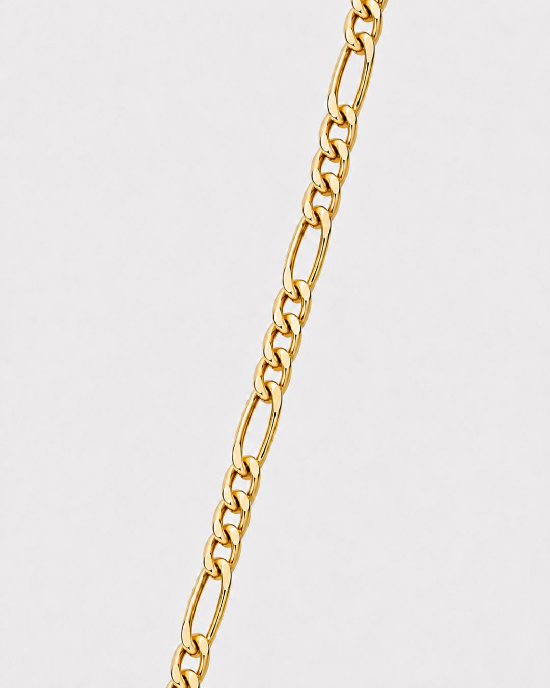 Figaro Bracelet 6mm | 18K Gold