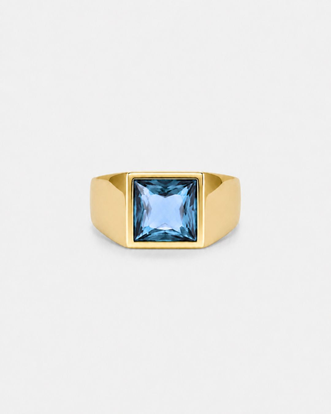 Aquamarine Ring | Gold