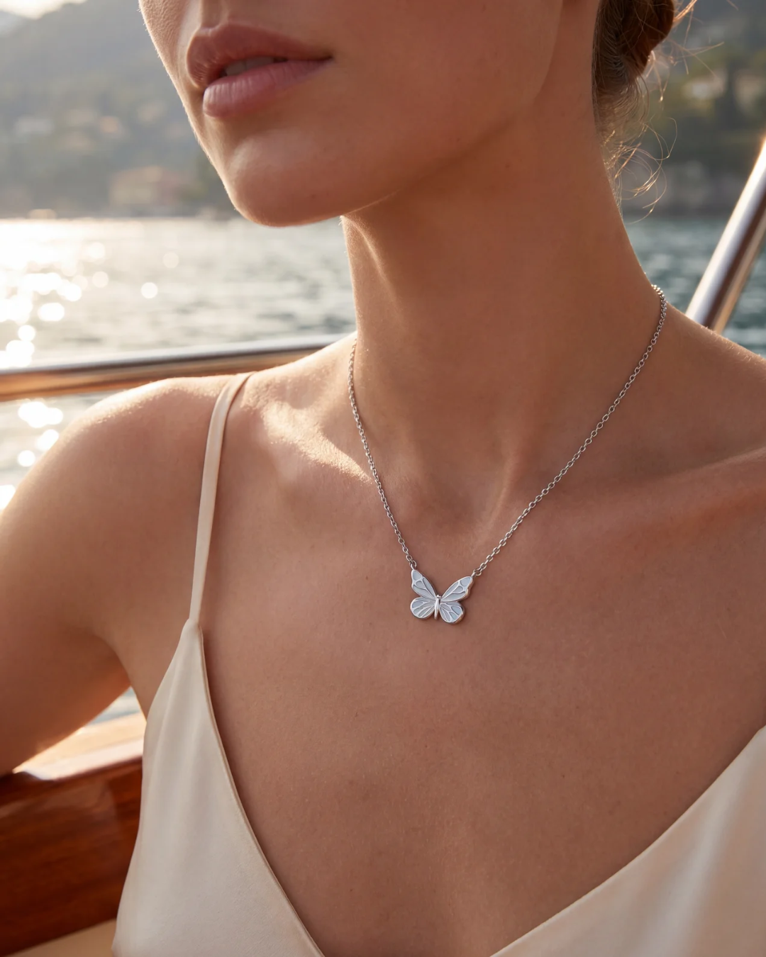 Butterfly Necklace I 925 Silver