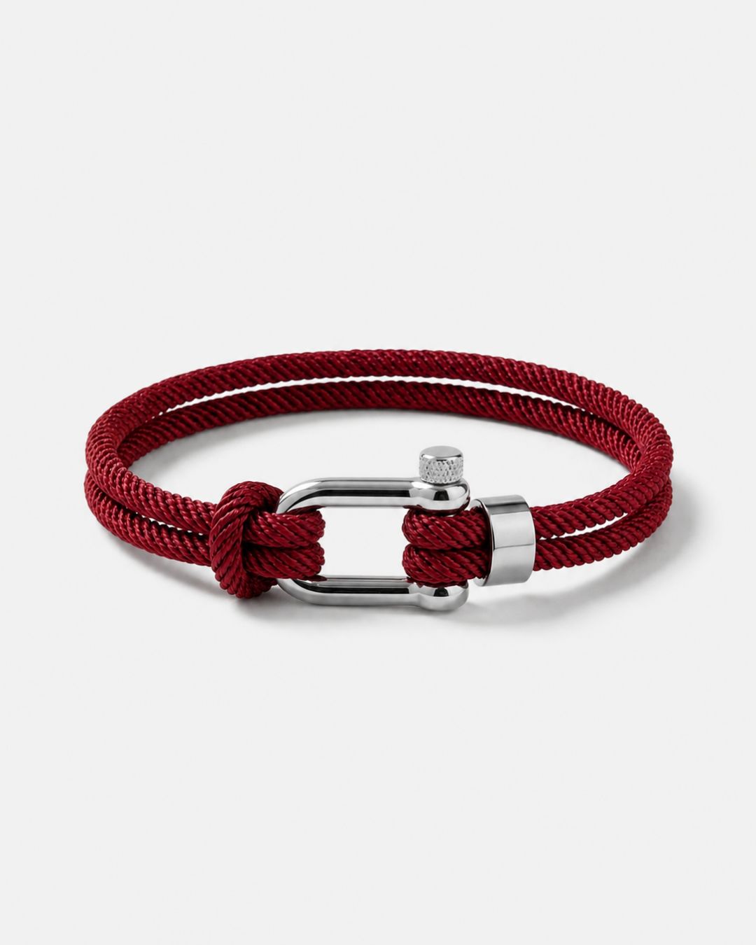 Cabo Rope Bracelet | Burgundy