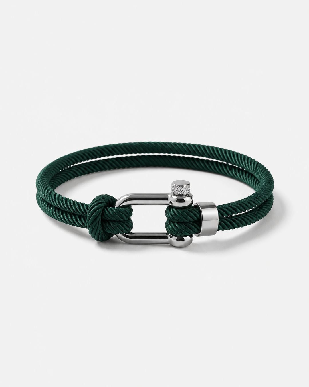 Cabo Rope Bracelet | Forest Green